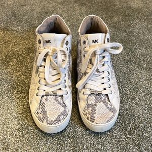Womens Michael Kors high-top sneakers